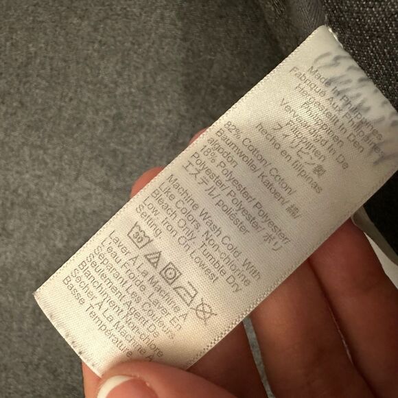 J. CREW W's Knit Ponte Blazer One-Button w Patch Pocket in Gray - Picture 9 of 12